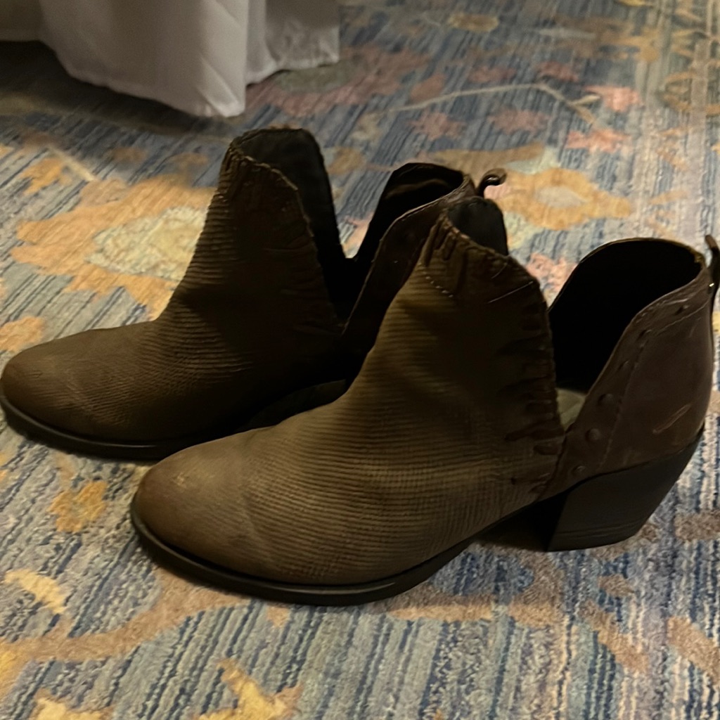 Brown Split Ankle Boot